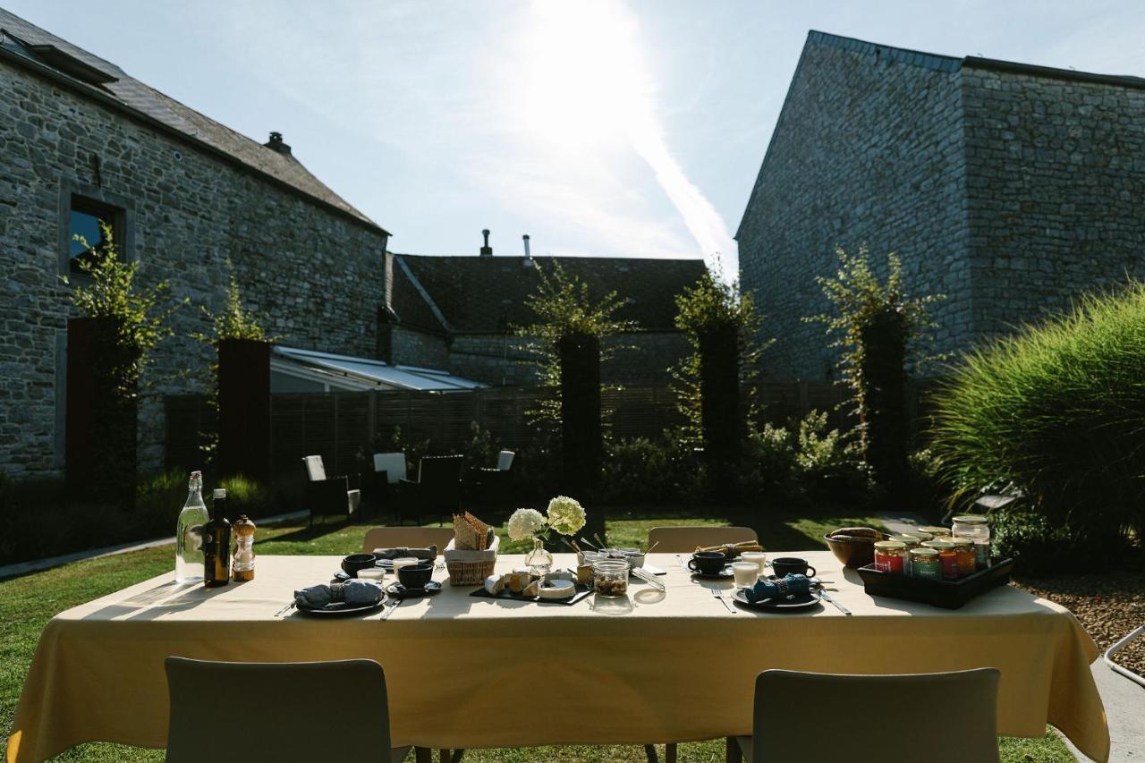 B&B L'Echappee Belle Welness Spa Et Table D'Hotes Falaen Exterior photo